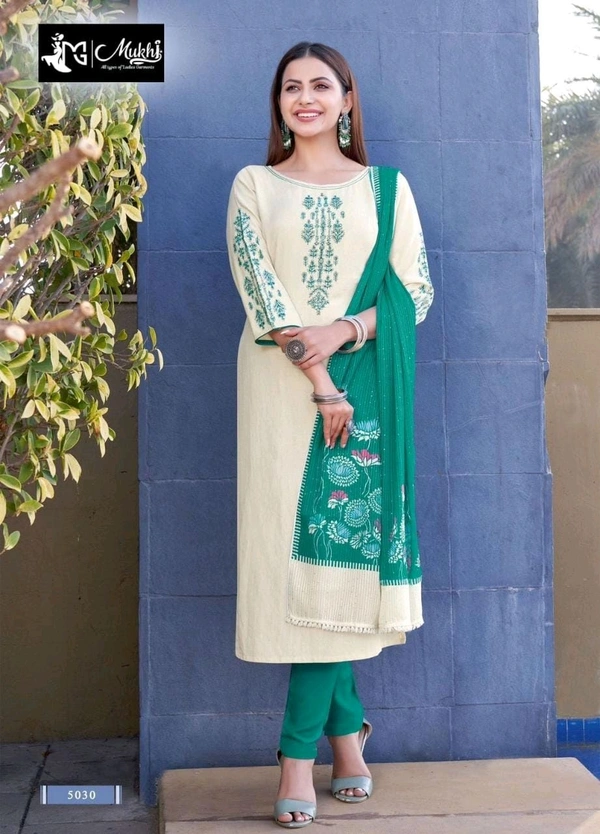 Mukhi Plazo Suit  - 2XL