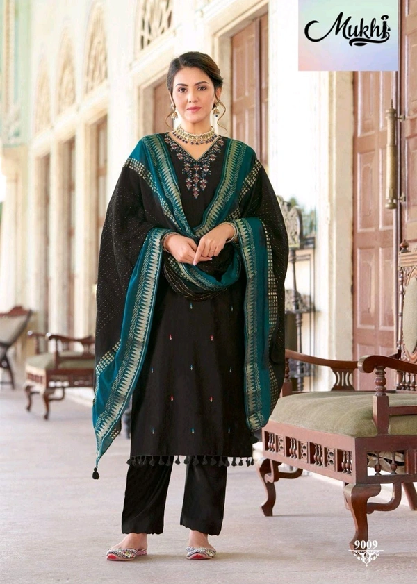 Mukhi Plazo Suit  - XXL