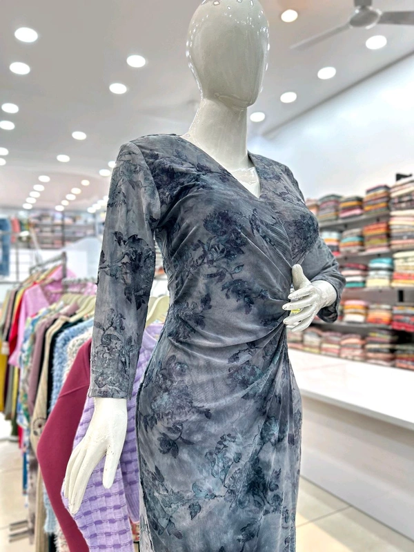 Mukhi Bodycon Dress  - Free Size Upto XL, Free Size Upto XL, Mine Shaft