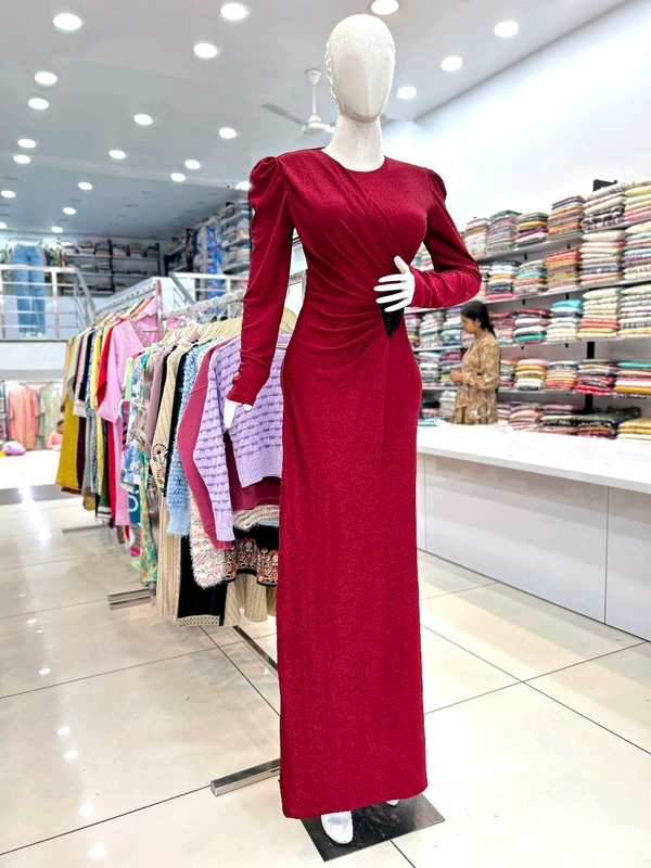 Mukhi  Bodycon Dress  - Guardsman Red, L