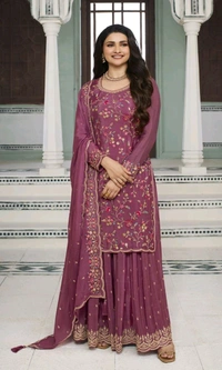 Mukhi Semi Stitched Suits 