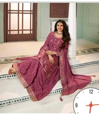Mukhi Semi Stitched Suits 