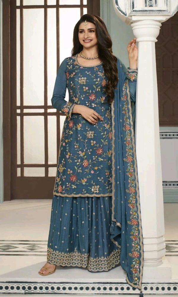 Mukhi Semi Stitched Suits 
