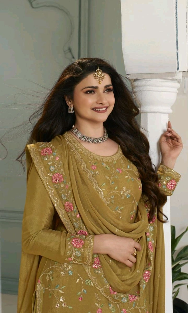 Mukhi Semi Stitched Suits 