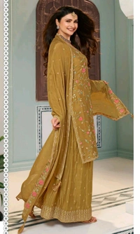 Mukhi Semi Stitched Suits 