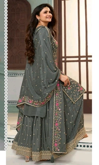 Mukhi Semi Stitched Suits 