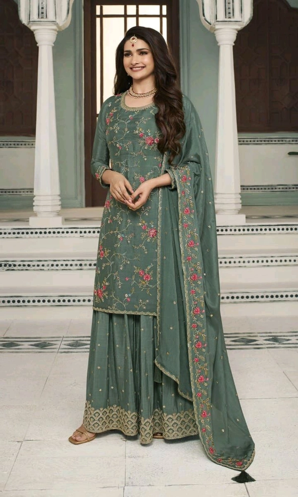 Mukhi Semi Stitched Suits 