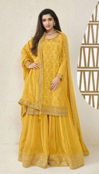 Mukhi Semi Stitched Suit 