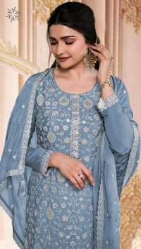 Mukhi Unstitched Suit 