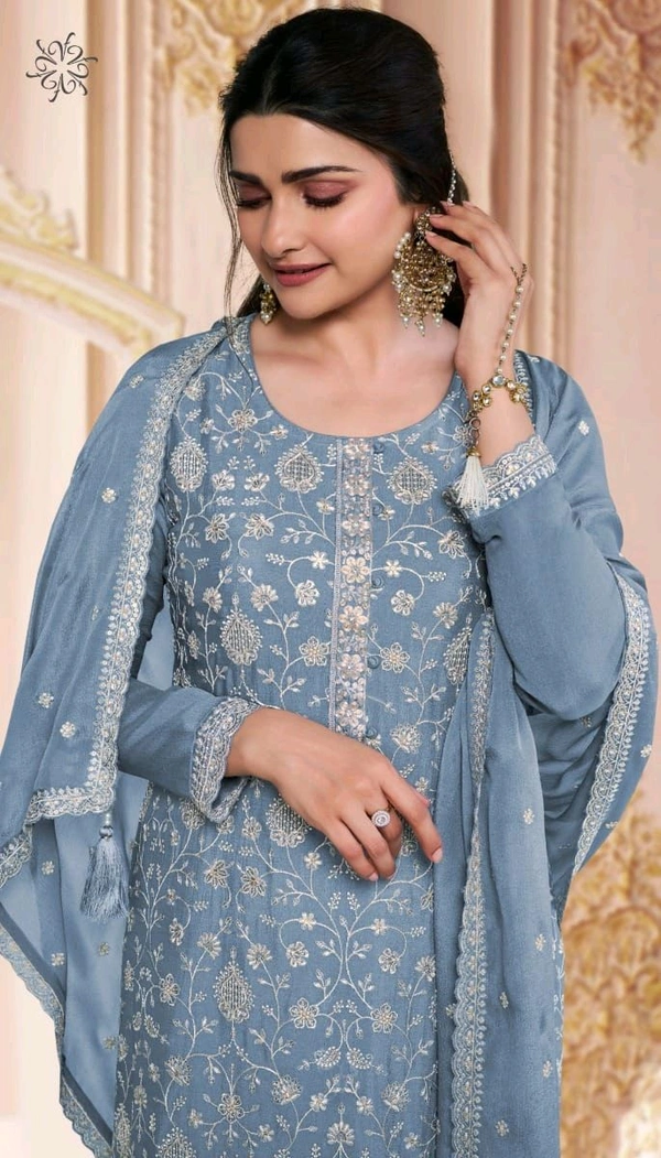 Mukhi Unstitched Suit 