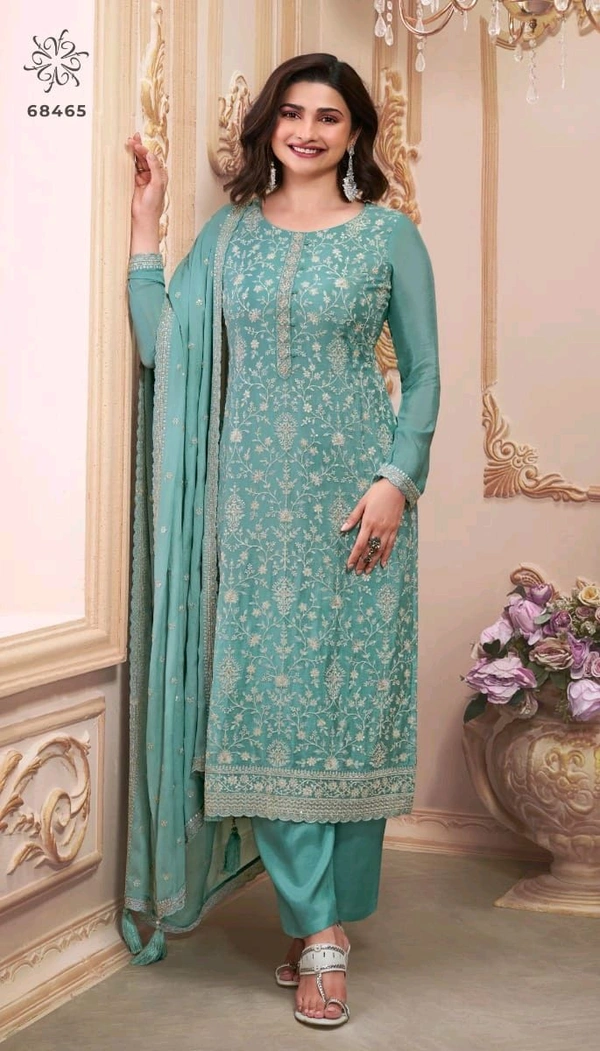 Mukhi Unstitched Suit 