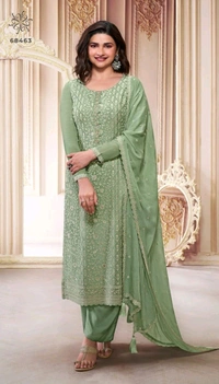 Mukhi Unstitched Suit 