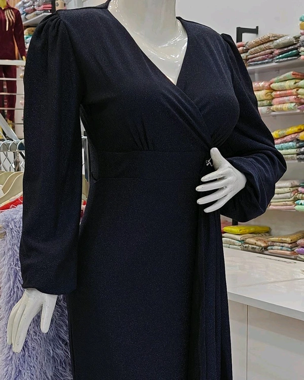 Mukhi Shimmer Long Dress  - L