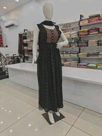 Mukhi Nyra Cut Suit - Free Size Upto XL