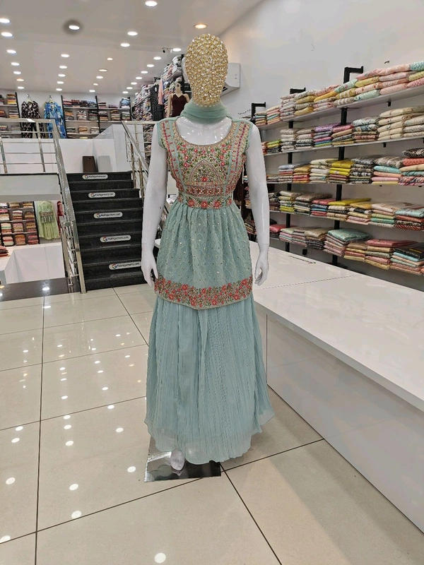 Mukhi  PEPLUM With Skirt  - XXL