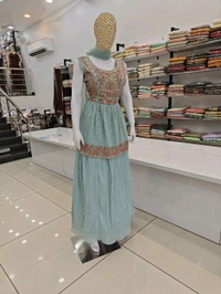 Mukhi  PEPLUM With Skirt  - XXL