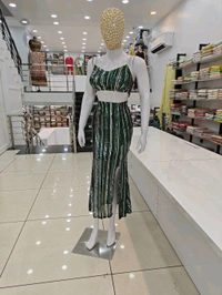 Mukhi Shimmer Dress  - Free Size Upto L