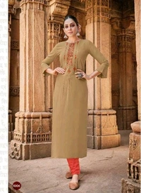 Mukhi Single Kurti  - L