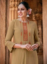 Mukhi Single Kurti  - L