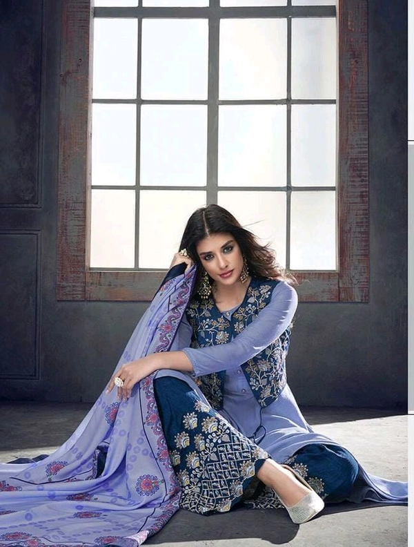 Mukhi Party Wear Suit  - Free Size Upto L