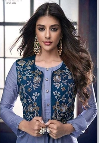 Mukhi Party Wear Suit  - Free Size Upto L