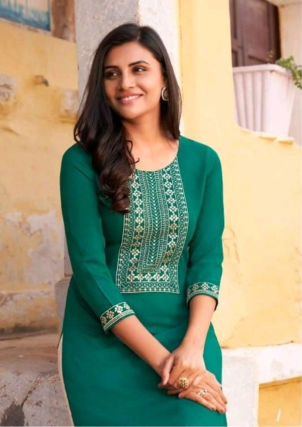 Mukhi Single Kurti  - 3XL