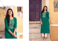 Mukhi Single Kurti  - 3XL