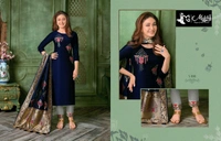 Mukhi Pent Plazo Suit  - M