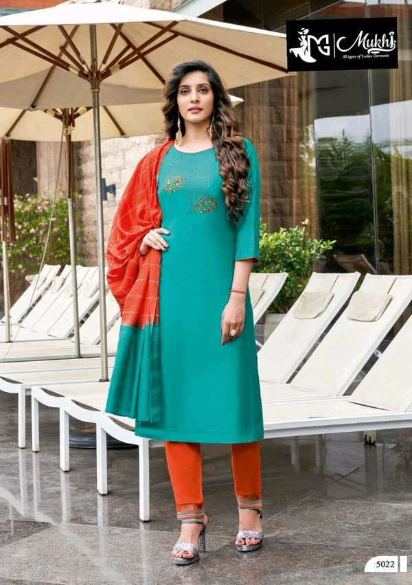 Mukhi Plazo Suit  - XXL