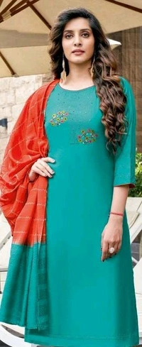 Mukhi Plazo Suit  - XXL
