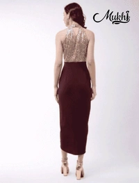 Mukhi Western Dress  - L