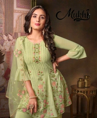 Mukhi Garara Suit  - XXL