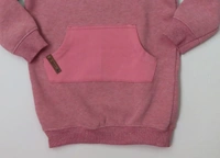 #JG20585B1 Topolino TOPOLINO GIRLS COWL NECK FLEECE LONG SWEATSHIRT - 5B1 - Pink, 3/4 Years