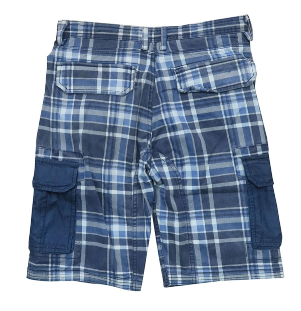 #M10071A2 SUBLEVEL MENS WOVEN CARGO SHORTS - 1A2 - Navy Chacks, 32