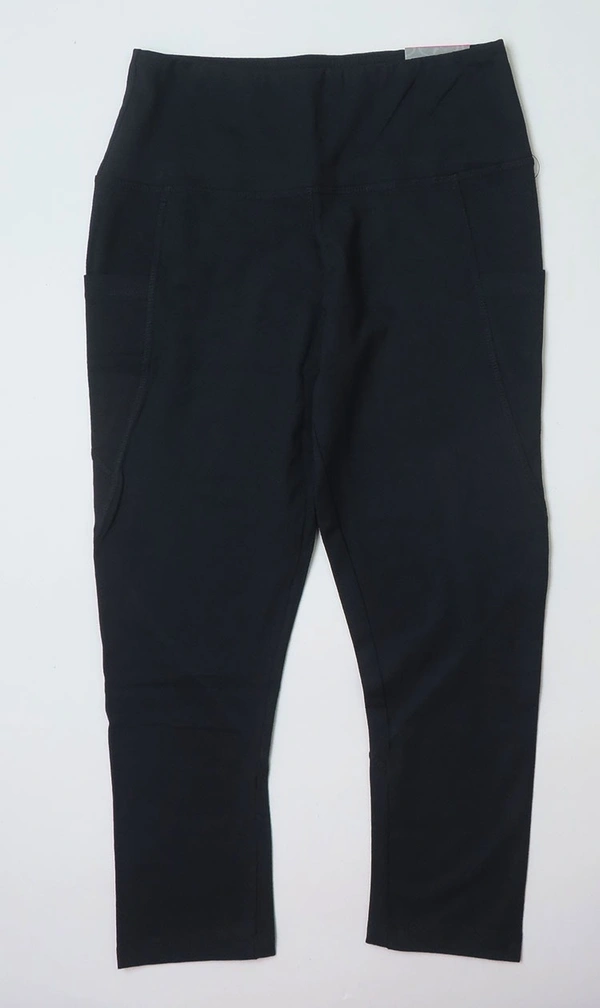 #W12347A1 NEW YORK LAUNDRY  NEW YORK LAVNDRY LADIES STRETCH CAPRI JOGGER - 7A1 - Black, S