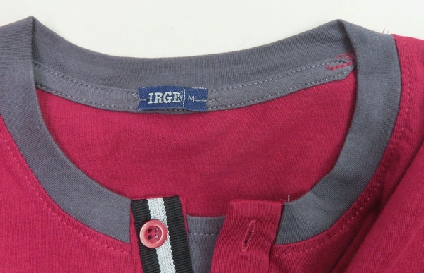#M9828U1 IRGE IRGE WINTER PYJAMA SET - 8U1 - No Option: Wine Red / Steel Grey Bottom, L