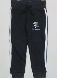 #JB15335B2 TEAMSPRIT BOYS FRENCH TERRY JOGGER - 5B2 - CHARCOAL, 4/5 YEARS