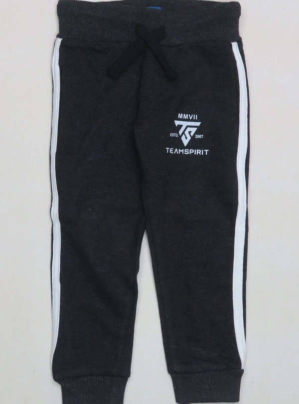 #JB15335B2 TEAMSPRIT BOYS FRENCH TERRY JOGGER - 5B2 - CHARCOAL, 4/5 YEARS