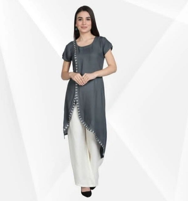 #FBSETKR49580030 Fanclub  Embroidered Kurta Set - 030 - No Option, L