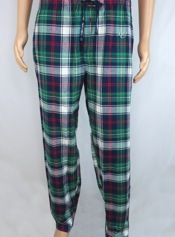 #M9886A1 CHILLIN COMFY WOVEN FLANNEL SLEEP PANT -  - 1 Option, L