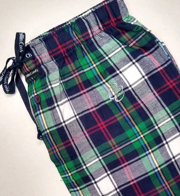 #M9886A1 CHILLIN COMFY WOVEN FLANNEL SLEEP PANT -  - 1 Option, L