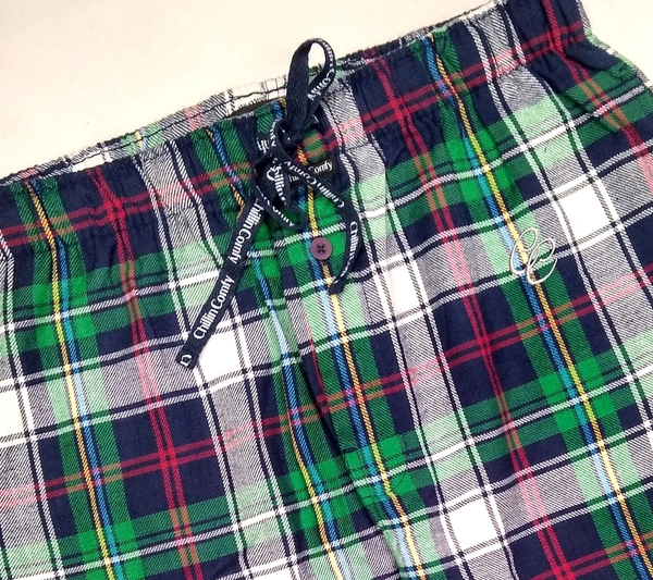 #M9886A1 CHILLIN COMFY WOVEN FLANNEL SLEEP PANT -  - 1 Option, L