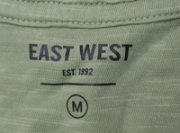#M9892B1 EAST WEST EAST WEST SLUB KNIT T SHIRT - 2B1 - Olive Green, S
