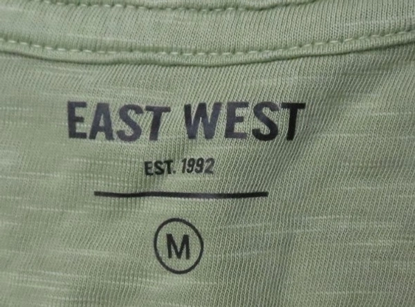 #M9892B1 EAST WEST EAST WEST SLUB KNIT T SHIRT - 2B1 - Olive Green, S
