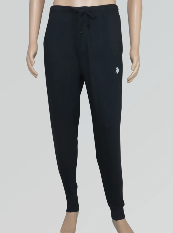 #M9791A3 U.S. POLO ASSN (Label Slit) U.S. POLO ASSN MENS MODAL SLEEP JOGGER - 1A3 - Black, S