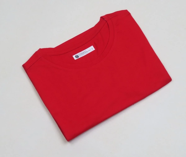 #W12390D1 Symbol Essentials Symbol Ladies Stretch Tshirt - 0D1 - Red, S