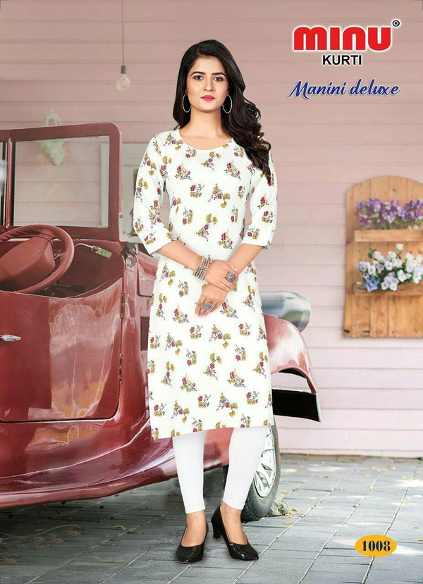 #1008 Minu Manini Deluxe - As Image, Full Stitched