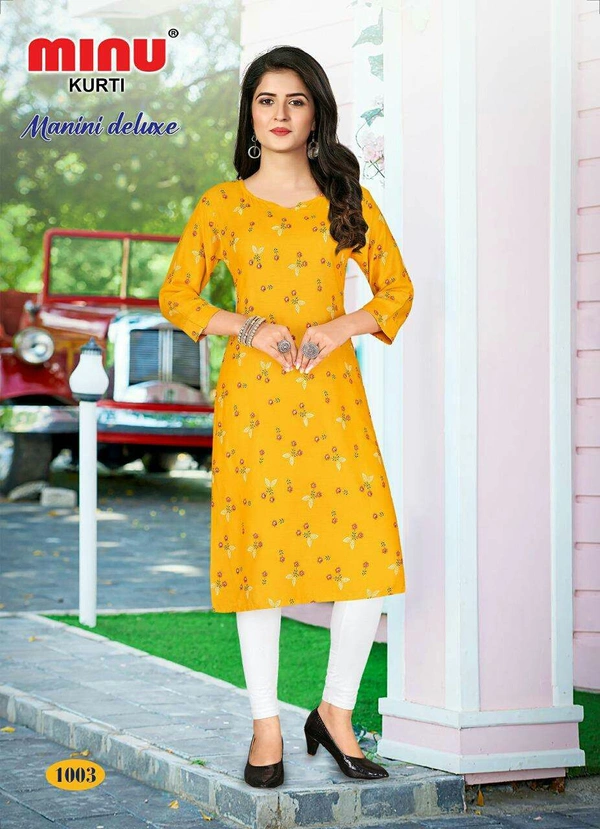#1003 Minu Manini Deluxe - As Image, Full Stitched