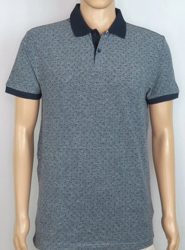 House Brand Printed Polo - 9A1