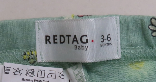 #A30399A1 REDTAG BABY GIRLS SWEAT PANT 9A1 - 3-6m, Green AOP
